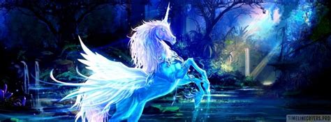 Fantasy Unicorn Facebook Cover Photo