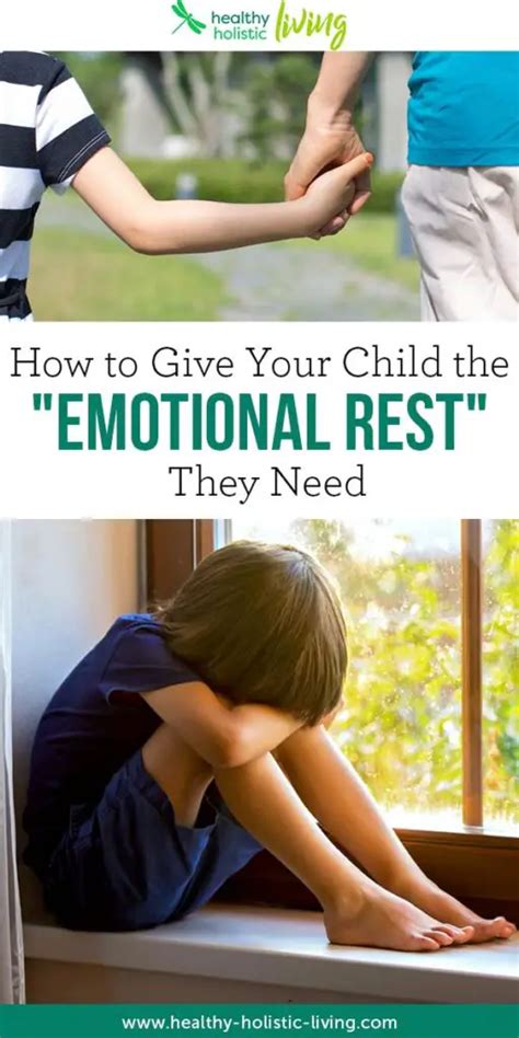 Kids Need ‘Emotional Rest’