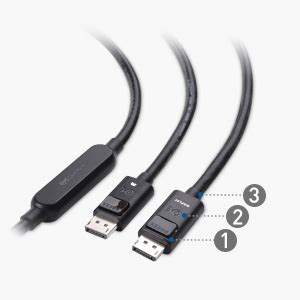 Amazon Cable Matters Unidirectional 32 4Gbps Active DisplayPort 1