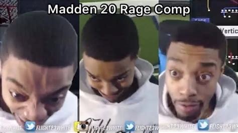 Flightreacts Madden 20 Rage Compilation Try Not To Laugh Challenge Ylyl Youtube