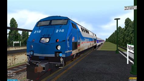 OpenBVE HD EXCLUSIVE 60fps Metro North GE P32AC DM Reskin Hudson