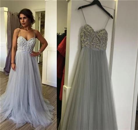 Buy Elegant Spaghetti Straps Long Prom Dress Beautiful Prom Dresses Backless Evening Dresses