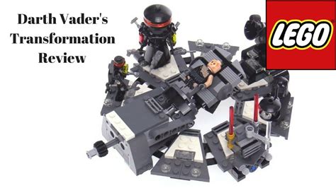 Lego Star Wars Darth Vaders Transformation Review Youtube