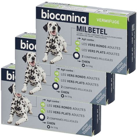 Biocanina Milbetel Chien X Pc S Shop Pharmacie Fr