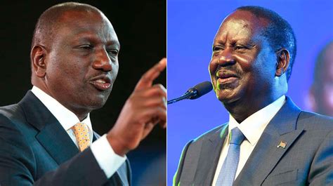 Ruto And Raila Take Their War Of Words To Social Media Nairobi News