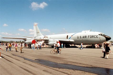 Boeing KC-135E Stratotanker USAF four-jet tanker-transport