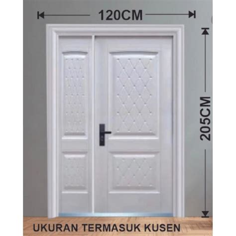 Jual Pintu Baja Putih Mother And Son Pintu BAja Utama Pintu Kamar Pintu