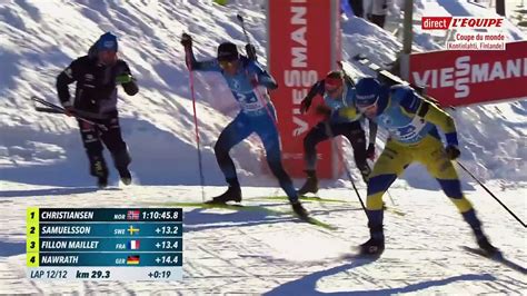 La Norv Ge Remporte Le Relais Biathlon Cm H Vid O Dailymotion