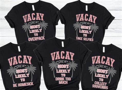 Family Vacation Shirts, Matching Family Vacation T-shirt, Custom ...