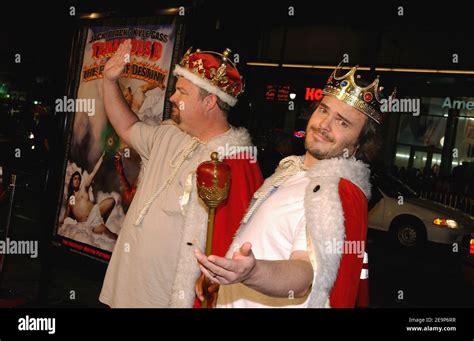 Jack Black And Kyle Gass Attend The Premiere Of Tenacious D In The Pick Of Destiny At The