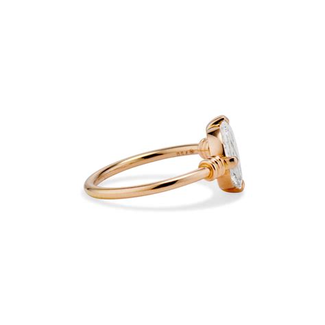 Light Pink Cushion Cut Diamond Ring – Ashley Zhang Jewelry