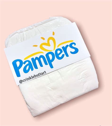 Abdl Diaper Tape “diaper Logos” Cba