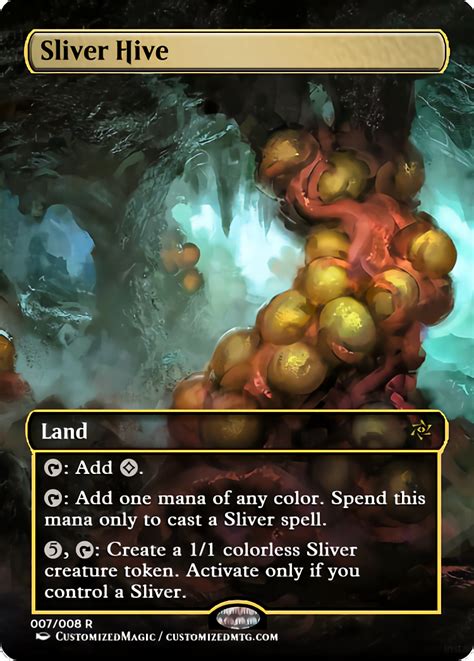 Sliver Hive CustomizedMTG Magic The Gathering Proxy Cards