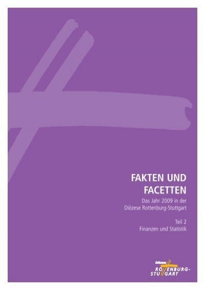 Fakten und Facetten Diözese Rottenburg Stuttgart