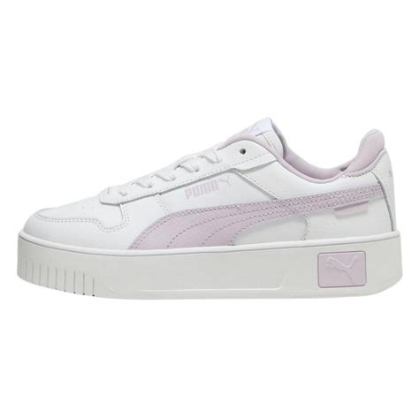 Tenis Puma Carina Street Mujer Moda Casual blanco 24 | Bodega Aurrera