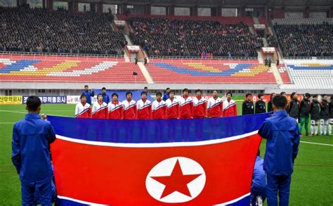 북한 여자축구 홍콩 5 0 대파2연승 질주