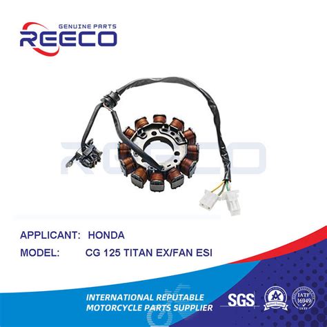 Reeco Oe Quality Motorcycle Stator Coil Forhonda Cg Titan Ex Fan