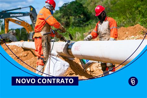 Novo Contrato A Gasmig No Lote Em Obra De Gasoduto