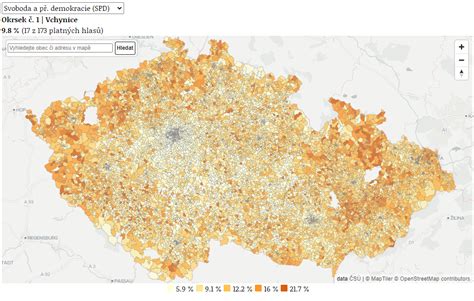 Czech Republic Legislative Election 2021 Electoral Geography 2 0