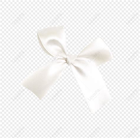 White Gift Bow Png