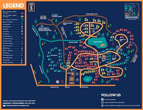 Map And Rules - Spacious Skies Campgrounds