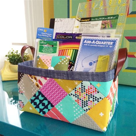 Pretty Fabric Storage Containers Organization - How-to-Guides