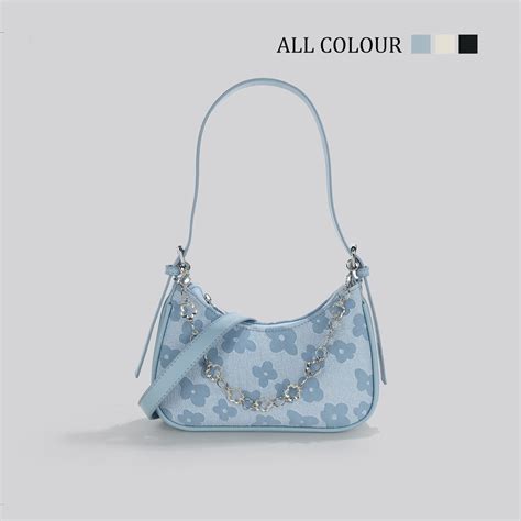 Jual Gs Tas Selempang Kulit Wanita Tas Bahu Cewek Motif Bunga