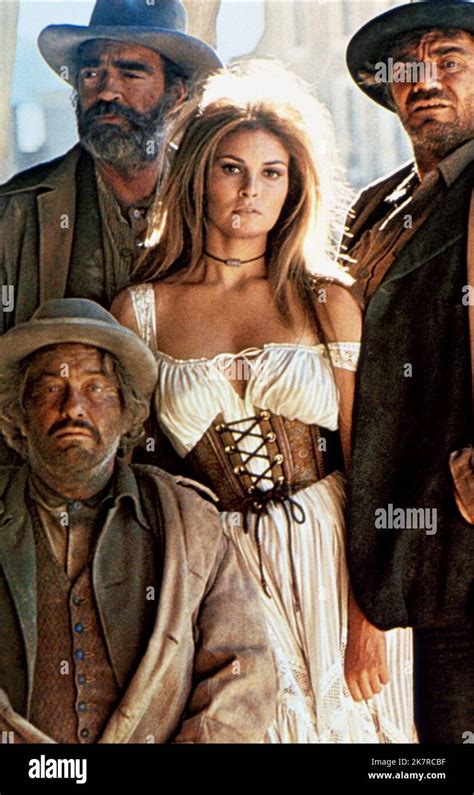 Strother Martin Jack Elam Raquel Welch Ernest Borgnine Film Hannie