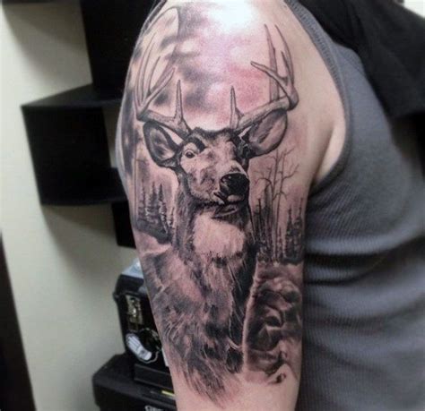 87 Incredible Deer Tattoos For Men Deer Tattoo Deer Tattoo Designs