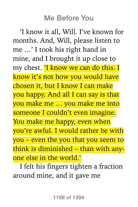 Me Before You Quotes Book - ShortQuotes.cc