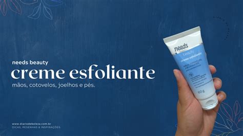 Needs Beauty Creme Esfoliante Para M Os Cotovelos Joelhos E P S