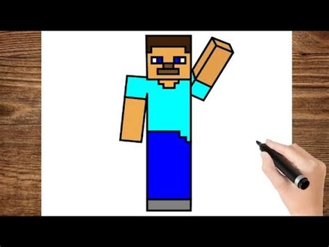 How To Draw Steve Minecraft YouTube