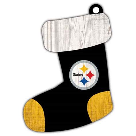 Pittsburgh Steelers Stocking Ornament, Steelers Ornament