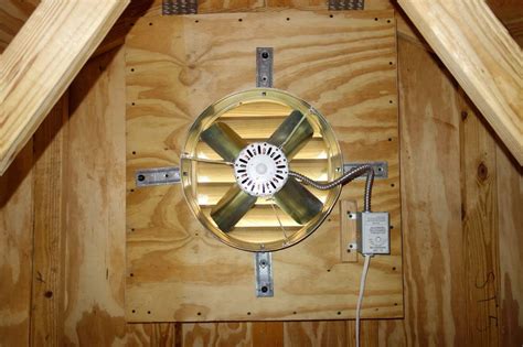 Attic Fan With Thermostat