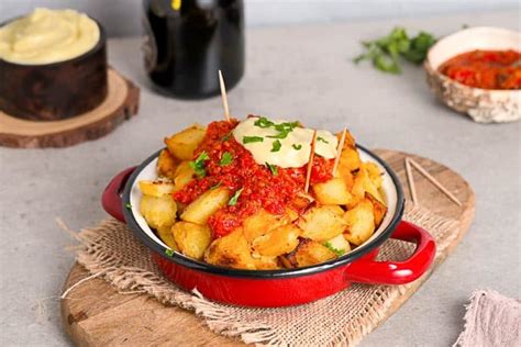 Tangy Salsa Bravas Recipe Spanish Bravas Sauce For Potatoes