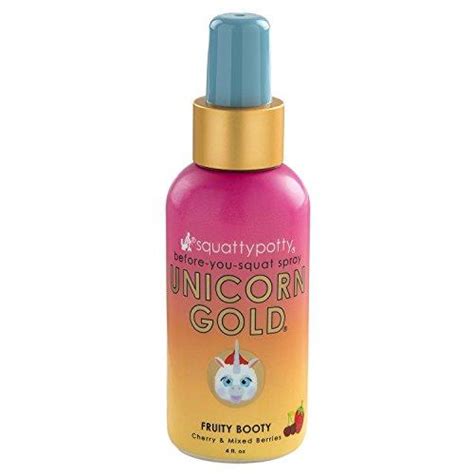 Squatty Potty Unicorn Gold Useful Bathroom Scent | ThatSweetGift