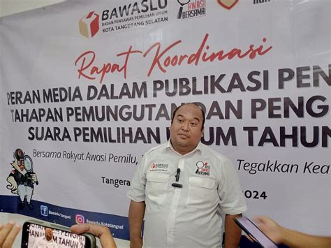 Bawaslu Tangsel Ungkap Ada Pelanggaran Apk Selama Masa Pemilu