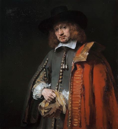 Rembrandt Van Rijn Portrait Of Jan Six Rembrandt Pinturas De