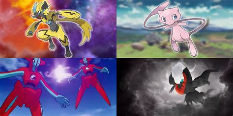 Pokemon Best Generations Ranked By Mythicals