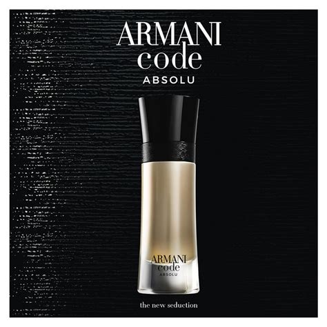 Perfume Armani Code Absolu Homme Giorgio Armani Masculino Eau De