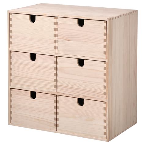 Moppe Mini Chest Of Drawers Pine 31x18x32 Cm Ikea