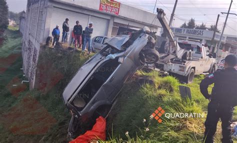 Choque Y Volcadura En La Toluca Zitácuaro Deja 5 Heridos