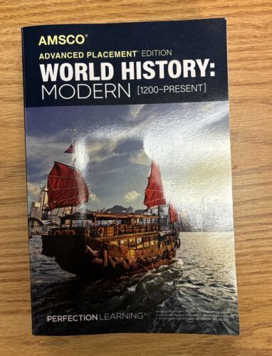 Amsco Ap World History Modern 1200 Present Advanced Placement Pb Ap Exam 9781531129163 Ebay