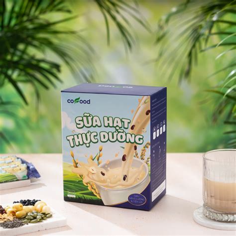 Sữa Hạt Thực Dưỡng Cofood Tinh Túy Từ Hạt