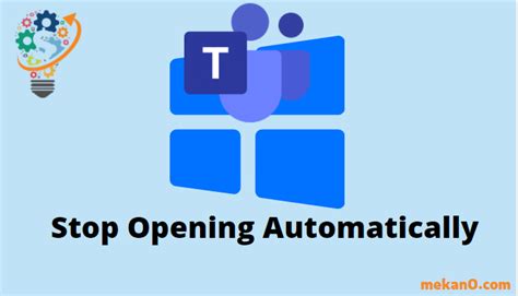 C Mo Evitar Que Microsoft Teams Se Abra Autom Ticamente En Windows