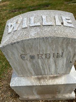 William Robert Willie Corbin M Morial Find A Grave