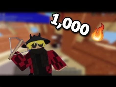 Reaching 1 000 WINS In Roblox Bedwars YouTube