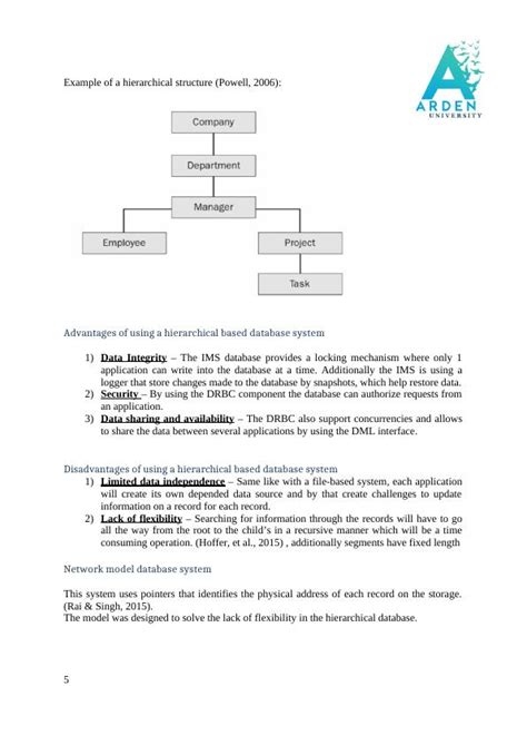 Database Design: Critically Assessing Different Database Models and ...