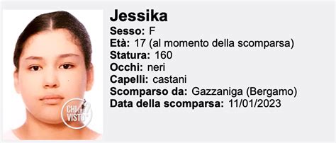 Appello A Chi Lha Visto Per Jessika La Enne Scomparsa Da Gazzaniga