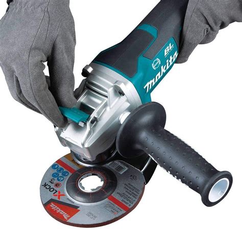 Makita Dga519z 18v Lxt Brushless X Lock 125mm Angle Grinder Body Only